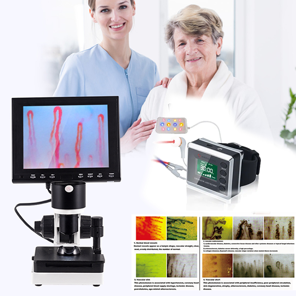 special combination package capillary microscope + laser watch