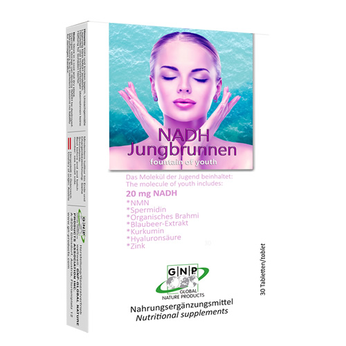nadh jungbrunnen 20 mg nadh funktionell kombiniert (packungsinhalt 30 tabletten)